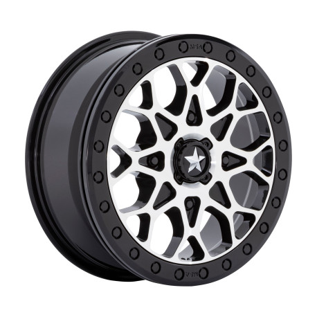 ALU disky MSA MSA Offroad Wheels M48 PORTAL BEADLOCK disk 15x6 4x156 115.1 ET38, Gloss black | race-shop.sk