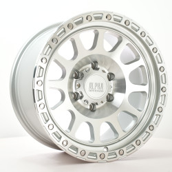 Alpha Offroad Brawler wheel 17X9 6X139 106,1 ET15, Silver