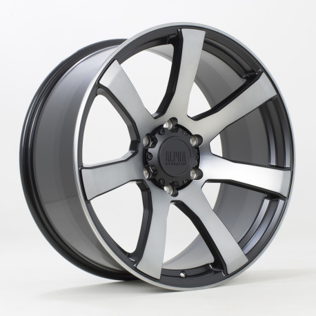 ALU disky Alpha Offroad Alpha Offroad RIOT wheel 20X9 6X139 106,1 ET10, Black | race-shop.sk