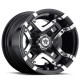 ALU disky Fairway Alloys Fairway Alloys FA123 PRESTIGE UTV disk 10x7 4x101.6 70.7 ET-25, Gloss black | race-shop.sk