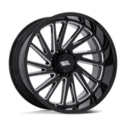 Moto Metal MO811 COMBAT disk 24x12 6x139.7 106.1 ET-44, Gloss black
