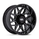 ALU disky Moto Metal Moto Metal MO812 TURBINE disk 20x10 6x135 87.1 ET-18, Gloss black | race-shop.sk