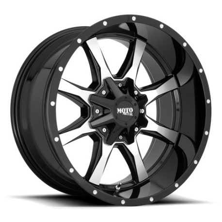 ALU disky Moto Metal Moto Metal MO970 disk 17x8 6x135/6x139.7 106.1 ET0, Gloss black | race-shop.sk