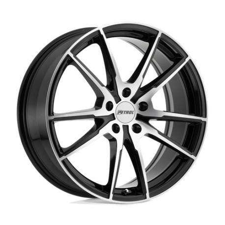 ALU disky Petrol Petrol P0A disk 18x8 5x120 76.1 ET35, Gloss black | race-shop.sk