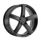ALU disky Petrol Petrol P2A disk 17x8 5x120 76.1 ET35, Matte black | race-shop.sk