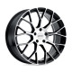 ALU disky Petrol Petrol P2B disk 19x8 5x112 72.1 ET40, Gloss black | race-shop.sk