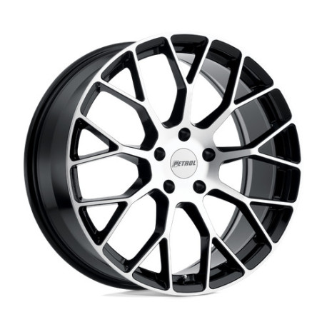 ALU disky Petrol Petrol P2B disk 19x8 5x112 72.1 ET40, Gloss black | race-shop.sk