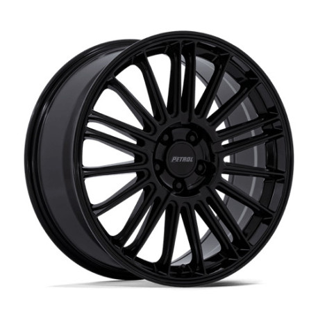ALU disky Petrol Petrol PE001 P1D disk 17x8 5x112 72.56 ET40, Gloss black | race-shop.sk