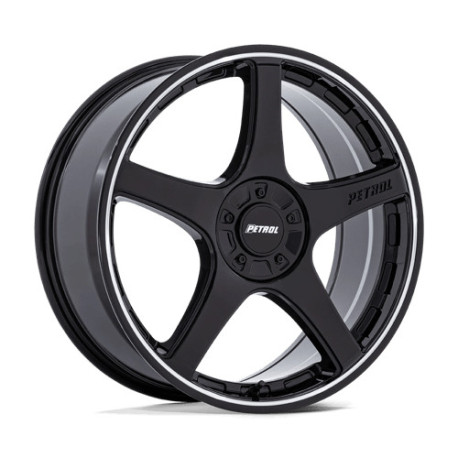 ALU disky Petrol Petrol PE003 P2E disk 18x8 5x110/5x115 72.56 ET40, Gloss black | race-shop.sk