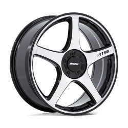 Petrol PE003 P2E disk 18x8 5x112/5x120 74.1 ET35, Gloss black