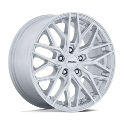 Petrol PE004 P3E disk 17x8 5x110 72.56 ET40, Gloss silver