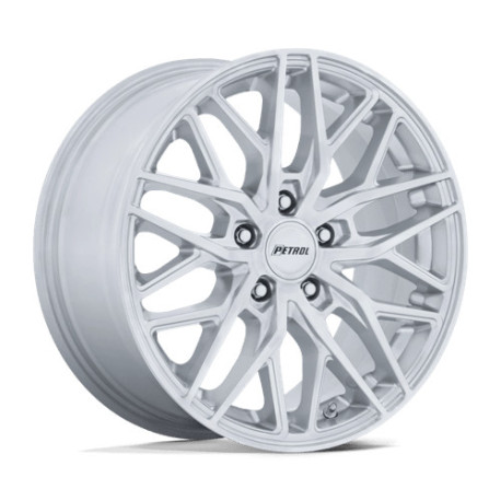 ALU disky Petrol Petrol PE004 P3E disk 18x8 5x110 72.56 ET40, Gloss silver | race-shop.sk