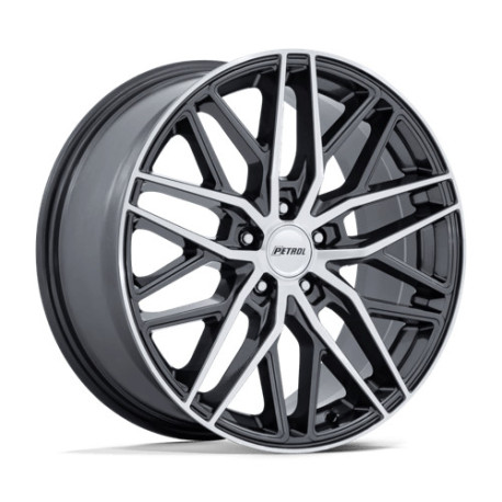 ALU disky Petrol Petrol PE004 P3E disk 20x8.5 5x120 74.1 ET35, Gloss gunmetal brs | race-shop.sk