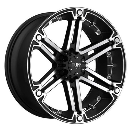 ALU disky Tuff Tuff T01 disk 20x9 6x139.7 108 ET-13, Flat black | race-shop.sk