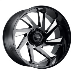 Tuff T1B disk 22x12 5x127 71.5 ET-45, Gloss black