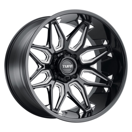 ALU disky Tuff Tuff T3B disk 24x14 8x165.1 125.1 ET-72, Gloss black | race-shop.sk