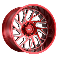 Tuff T4B disk 26x14 5x127 71.5 ET-72, Candy red