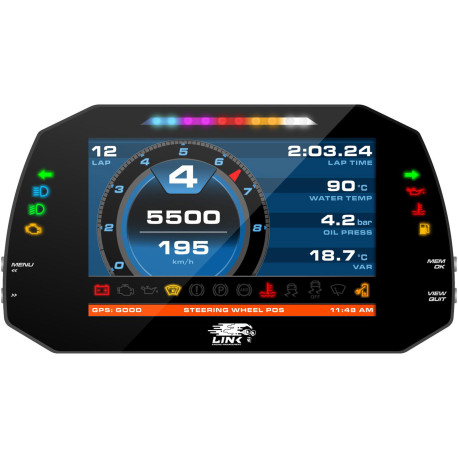 Riadiace jednotky, displaye a príslušenstvo LINK MXG Strada Light 7-palcový displej - Street Edition | race-shop.sk
