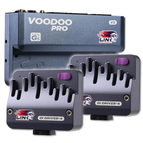 Riadiace jednotky, displaye a príslušenstvo Link G5 Voodoo Pro + 2 x DI Driver-4 balík | race-shop.sk