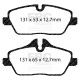 Brzdy EBC Auto Brzdové dosky EBC Greenstuff 2000 Sport DP22328 | race-shop.sk