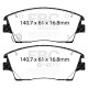 Brzdy EBC Auto Brzdové dosky EBC Greenstuff 2000 Sport DP23053 | race-shop.sk