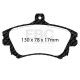 Brzdy EBC Auto Predné brzdové dosky EBC Redstuff Ceramic DP31139C | race-shop.sk