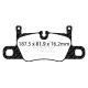 Brzdy EBC Auto Zadné brzdové dosky EBC Redstuff Ceramic DP32371C | race-shop.sk