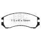 Brzdy EBC Auto Brzdové dosky EBC Redstuff Ceramic DP3665C | race-shop.sk