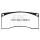 Brzdy EBC Auto Brzdové dosky EBC Racing SR11 Sintered DP8016.25SR11 | race-shop.sk