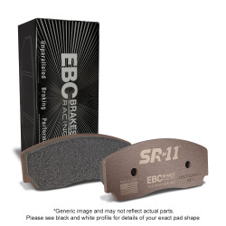 Predné/Zadné brzdové dosky EBC Racing SR11 Sintered DP81983.19SR11