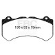 Brzdy EBC Auto Predné/Zadné brzdové dosky EBC Racing SR11 Sintered DP81983.19SR11 | race-shop.sk