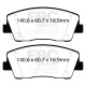 Brzdy EBC Auto Predné brzdové dosky EBC Ultimax OEM Replacement DPX2358 | race-shop.sk