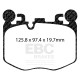Brzdy EBC Auto Predné brzdové dosky EBC Ultimax OEM Replacement DPX2525 | race-shop.sk