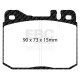 Brzdy EBC Auto Predná sada EBC PD02KF635 - Brzdové kotúče Premium OE + brzdové dosky Redstuff Ceramic | race-shop.sk