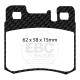 Brzdy EBC Auto Zadná sada EBC PD11KR552 - Brzdové kotúče Turbo Grooved + brzdové dosky Greenstuff | race-shop.sk