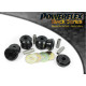 Polyuretánové silentbloky Powerflex Silentblok uloženia zadnej nápravnice Audi S4 (1995-2001) Black Series | race-shop.sk
