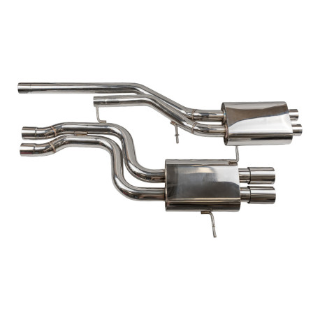 Cat backs RACES Výfuk, Cat back na Audi A4 S4 B5 2.7 | race-shop.sk