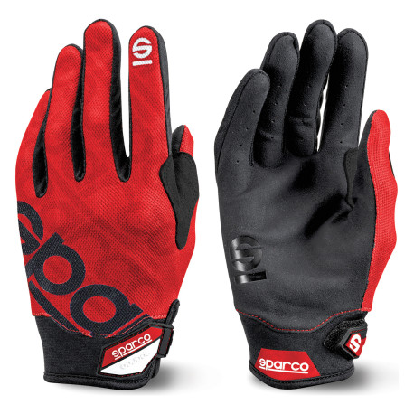 Rukavice Rukavice pre mechanikov Sparco MECA-3, červená | race-shop.sk