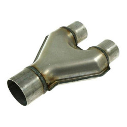 Nerezová výfuková redukcia Y 63-63mm (2,5"-2,5")