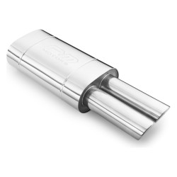 Nerezový koncový tlmič 70mm RM Motors