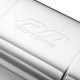 1x vstup / 2x výstup Nerezový stredový tlmič 70mm RM Motors | race-shop.sk