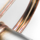 1x vstup / 1x výstup Nerezový stredový tlmič 76mm RM Motors | race-shop.sk