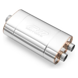 Nerezový stredový tlmič 76mm RM Motors