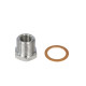 Adaptéry a Lambda sondy Redukčný adaptér pre lambda sondu samica M18x1.5 - M12x1.25, oceľ | race-shop.sk