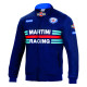 Mikiny a bundy Sparco Bunda v štýle bomber MARTINI RACING modrá | race-shop.sk