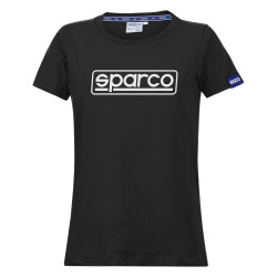 Dámske tričko SPARCO LADY FRAME, čierna