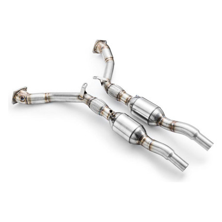 Down pipe, dump pipe Downpipe AUDI A6, S6, Allroad C5 2.7 T + SILENCER | race-shop.sk