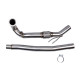 Down pipe, dump pipe Downpipe pre Golf 5/6 GTI 2.0T decat | race-shop.sk