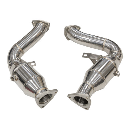 Down pipe, dump pipe RACES downpipe pre Audi A6 C7 3.0TFSI QUATTRO | race-shop.sk