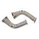 Down pipe, dump pipe Downpipe pre Audi RS4 Avant B9 2,9L 2018+ decat | race-shop.sk